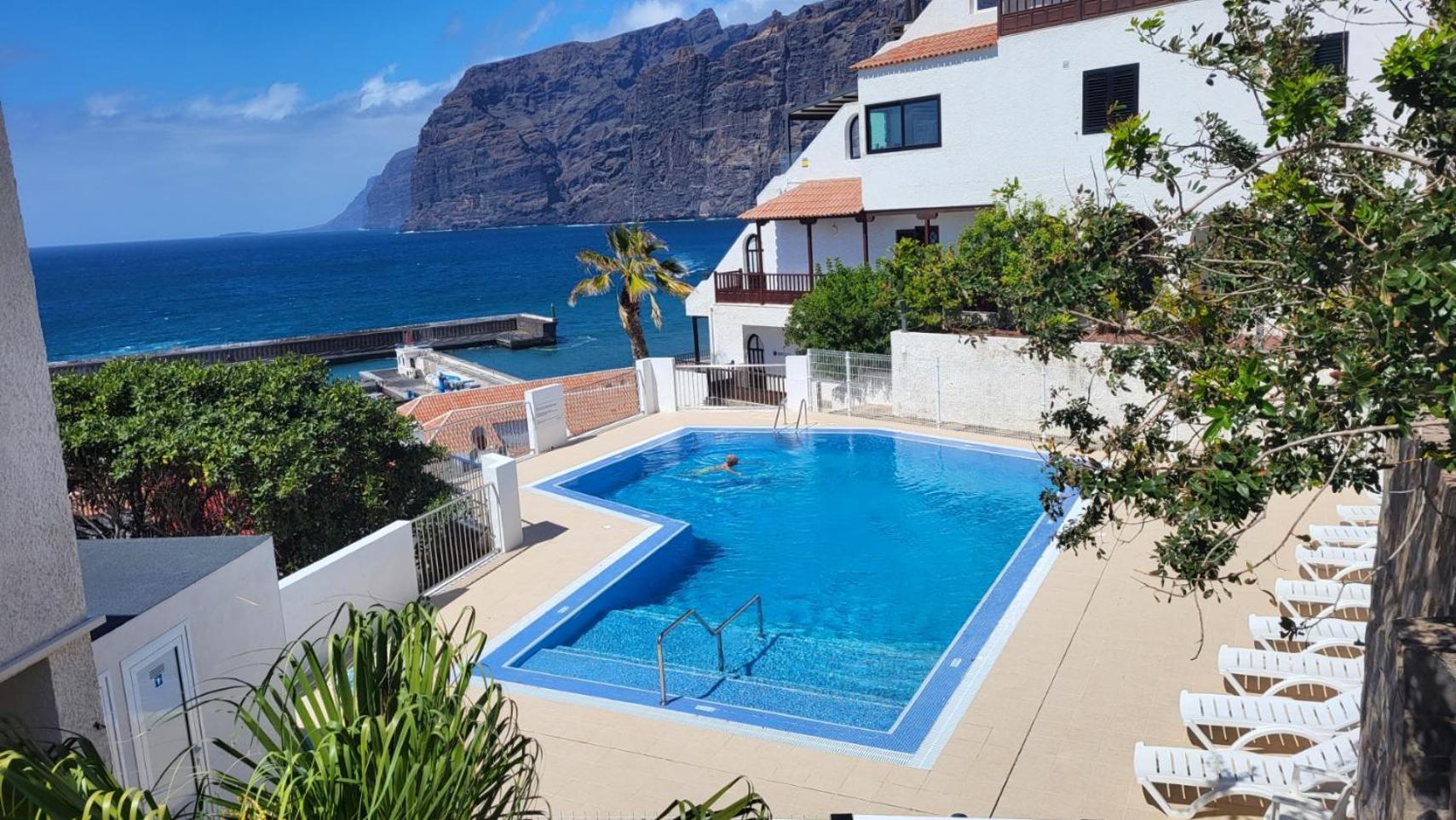 Apartment Mit Sonnenterrasse Und Panorama - Meerblick, 5 Min. Von Hafen + Strand 阿坎提拉德洛斯基 外观 照片